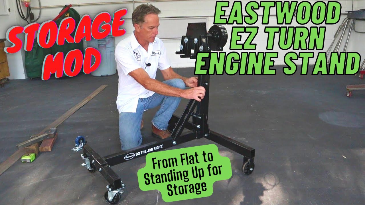 Eastwood EZ Turn Folding Engine Stand Storage Mod YouTube