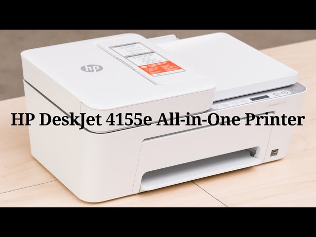 HP DeskJet Plus 4155 All-in-One Printer Software and Driver Downloads