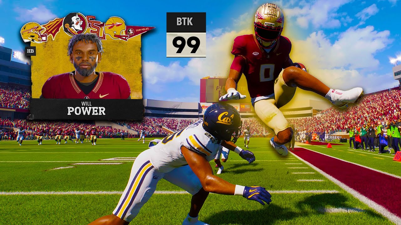 My Sophomore HB Became UNTACKLEABLE...