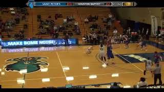Saint Peters Mens Basketball vs  Houtston Baptist Univeristy