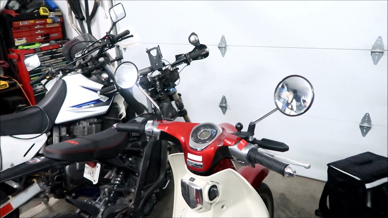 Super Cub Ram Mirror Mount