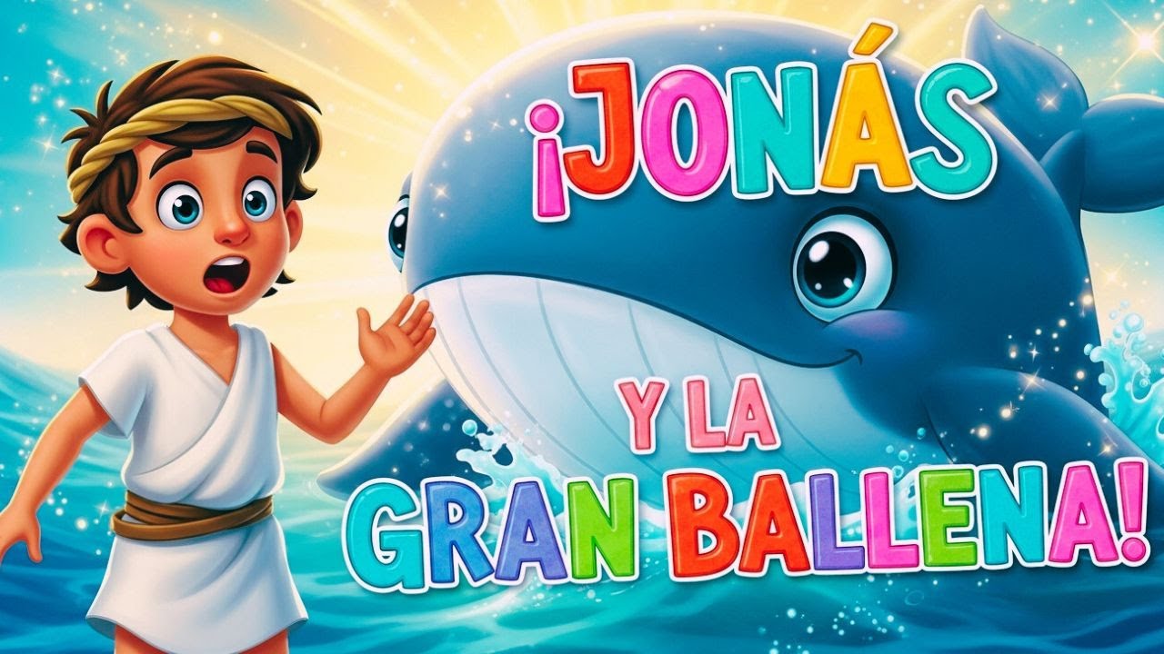 🎵🐳 Canción de JONÁS 🎶 | Historia Bíblica Divertida para Niños 📖 ...