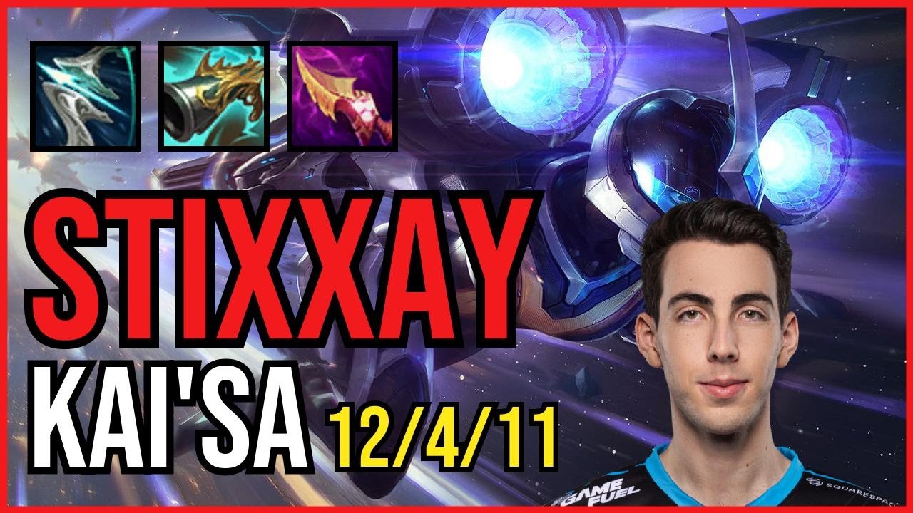 STIXXAY - KAI'SA vs SAMIRA ADC - NA Challenger - Patch 11.5 PENTAKILL