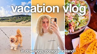 SUMMER VACATION VLOG ☀️ a week in downings, donegal, ireland!!