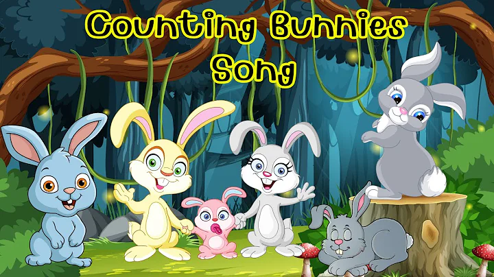 Counting Bunnies Song | Learn Numbers with Cute Bunnies | kids Song 🐰🔢