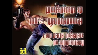 Wolfenstein 3D Walkthrough (100%) - Part 51 - Episode 6 Floor 1