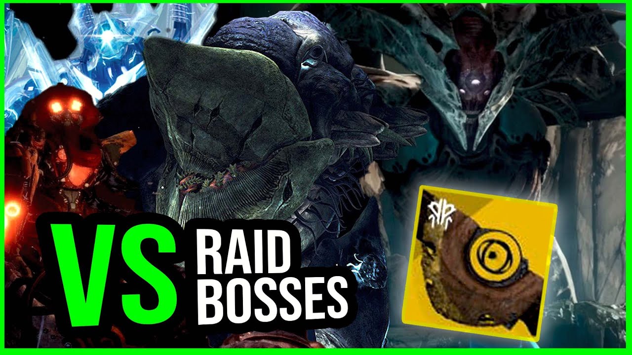 TOUCH OF MALICE VS All RAID Bosses ONE PHASE nukes ONLY!