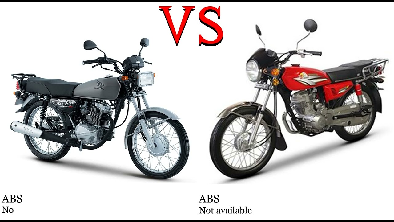 Honda TMX 125 vs Motorstar Star X 125 Test specification comparison