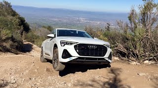 I Take My Audi e-tron On The Trails Pushing The Quattro Dual Motor System To The Limit!