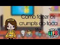 ENSINANDO como fazer os CRUMPETS no TOCA LIFE (primeiro  vídeo)