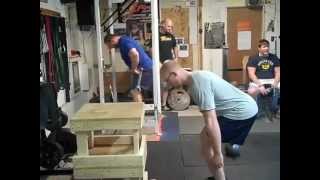 Concentric Only Box Jumps