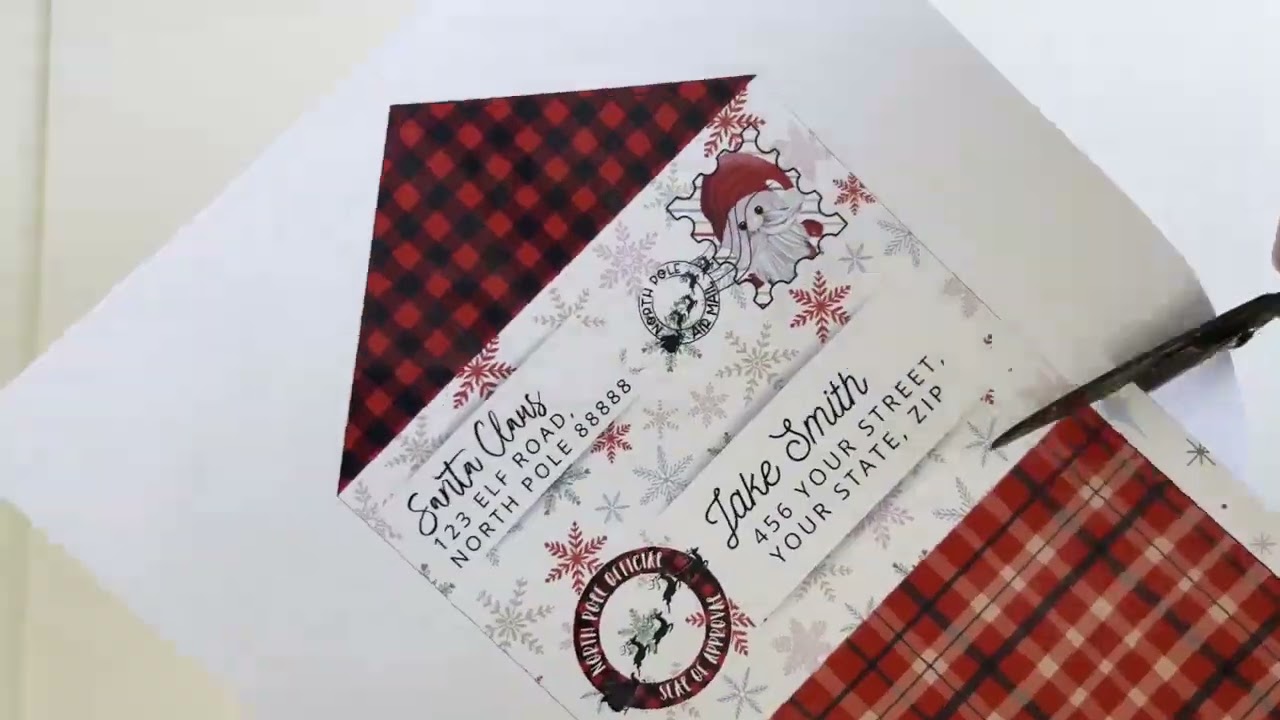 Printable Santa Letter Templates, Editable Santa Notes and Matching Envelopes,  DIY Santa Letters