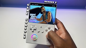 Anbernic RG40XXV Handheld Gaming Console, Gameplay and Unboxing!