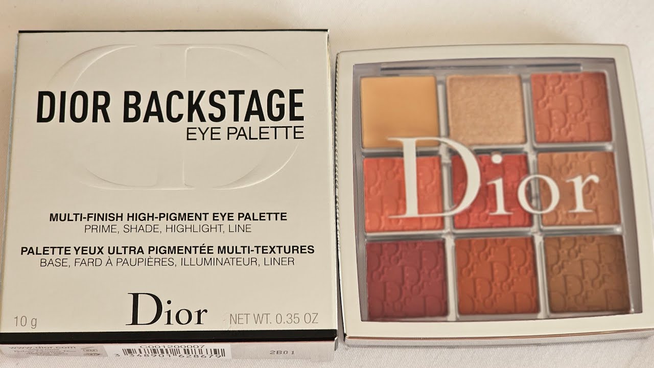 Dior Backstage Summer 2022 Eye Palette Coral Neutral