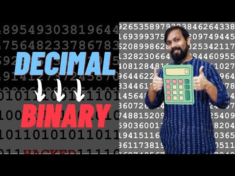How to convert Decimal To Binary using Digital Calculator on Windows 10 | Decimal To Binary | 2021