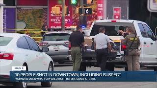 Witness describes chaos before gunfire erupts in downtown Tucson