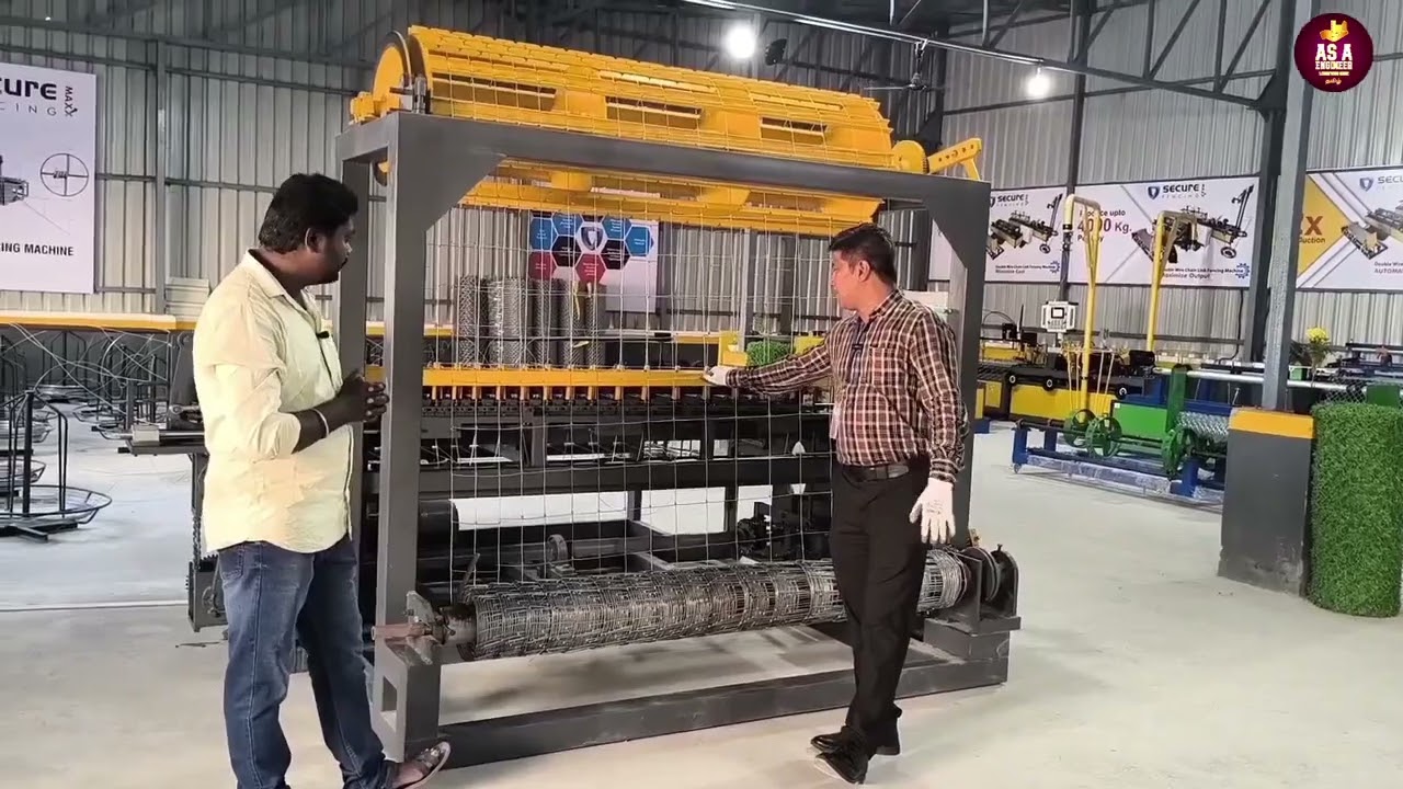 Secure Fencing MAXX   Leading Chain Link Fencing Machine Manufacturer in India 1