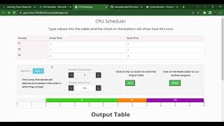 CPU Scheduler