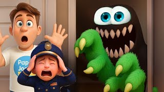 Little Policeman Learns to Overcome his Fears and Sleep Alone with New Heroes