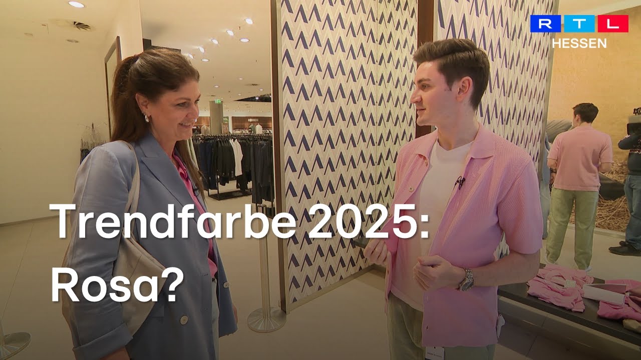 Trendfarbe 2025: Kaugummi-ROSA?