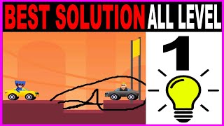 Draw Car Road Full Gameplay Walkthrough Answers Part 1 All Levels 1 to 25 Solutions Android IOS