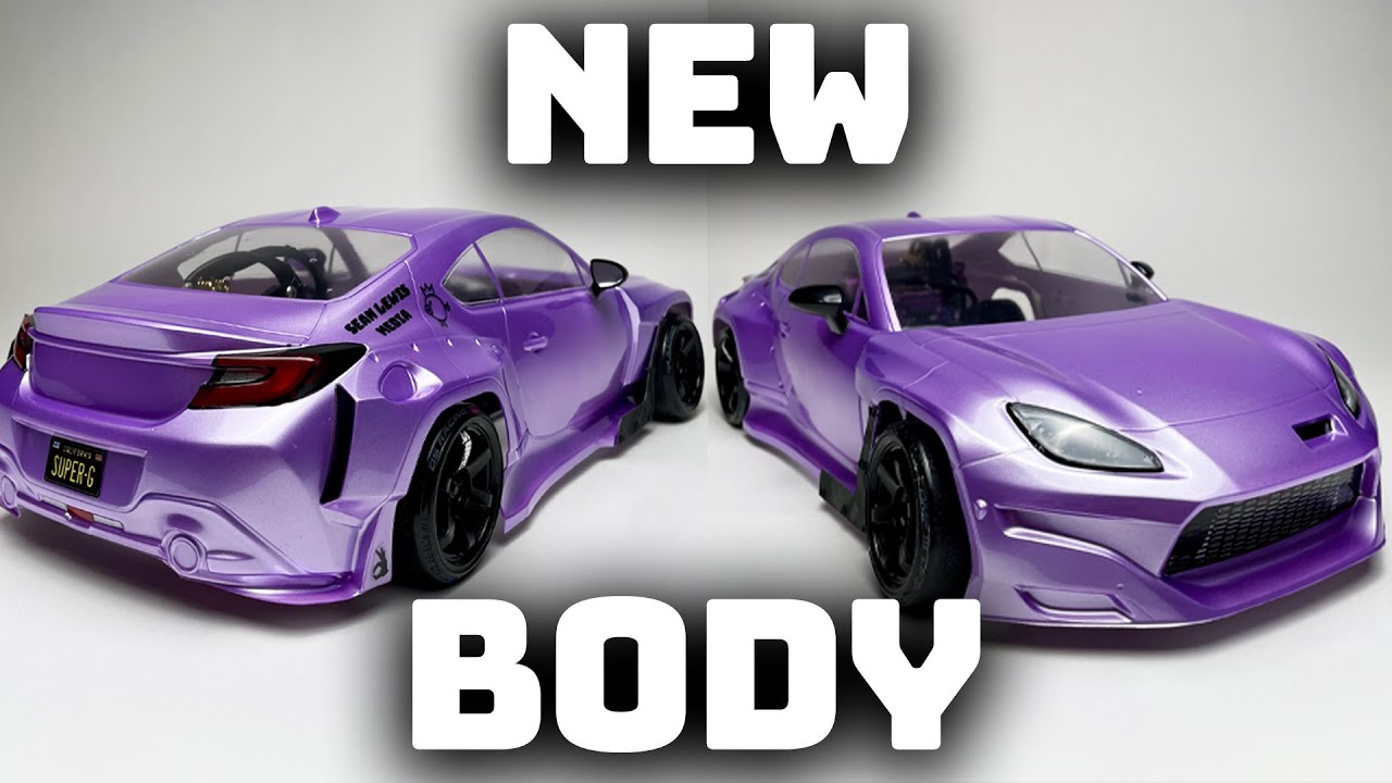 New Competition RC Drift Body | 2024 Super Drift Competition Prep | Part Two