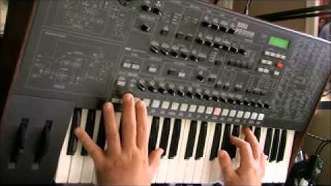 "The Crystal Box" Korg MS2000B Synth