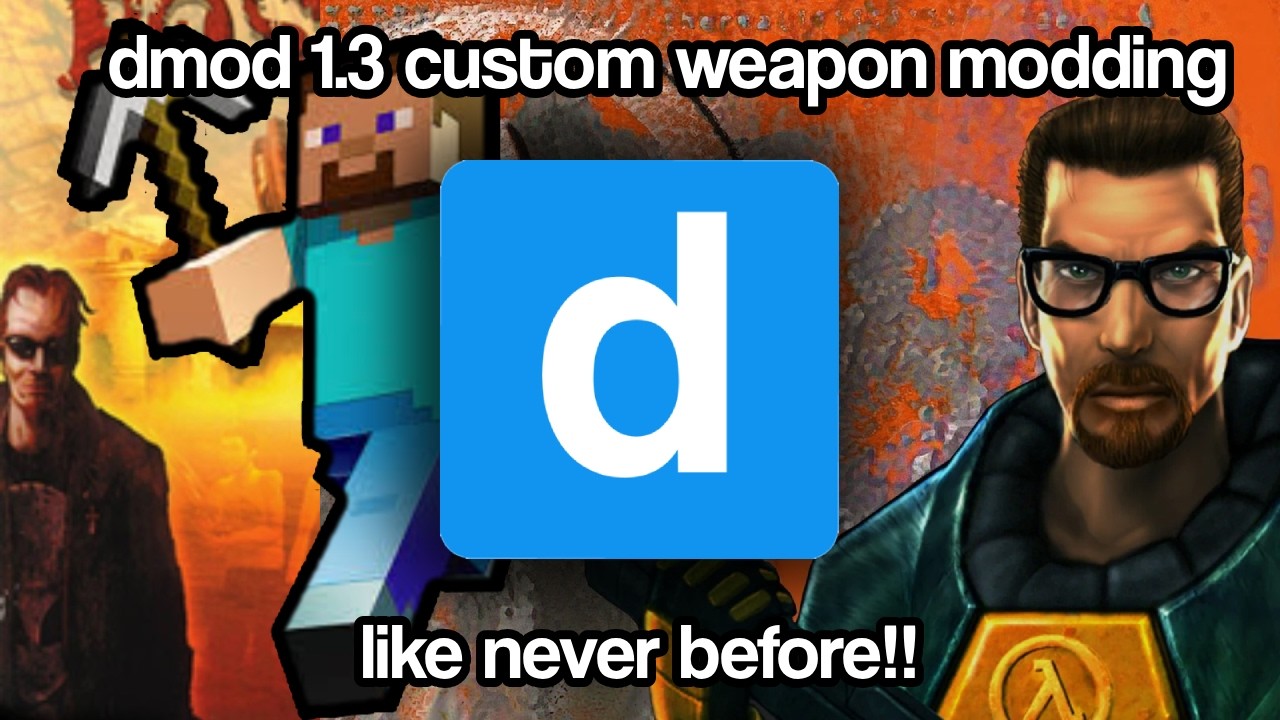 Dmod 1.3- Custom Weapons Final (animations, workshop support, and more ...