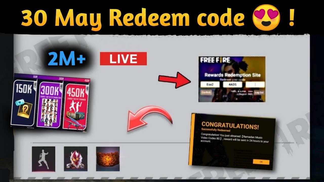 FFWS Milestone Completed😍|Claim FFWS Rewards Now| Free Fire World series 2021 | 30 May Redeem Code