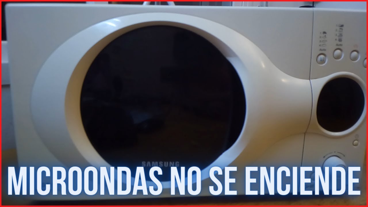 ✓ REPARAR microondas que no enciende - Revisar fusibles y switch de la  puerta - YouTube