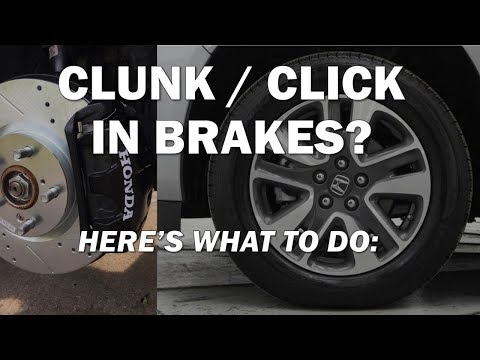 SOLVED(?) Honda front end clunk / click when braking