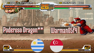 SNK vs Capcom Chaos Super Plus (FT5) - Poderoso Dragon** (UY) vs Warman05f4 (SG) - 2021-11-09