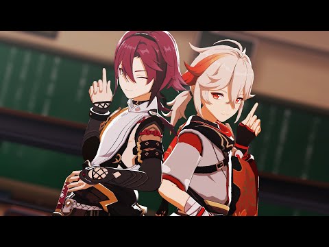 【原神MMD/Genshin Impact MMD】感情ディシーブ【鹿野院平蔵/楓原万葉】