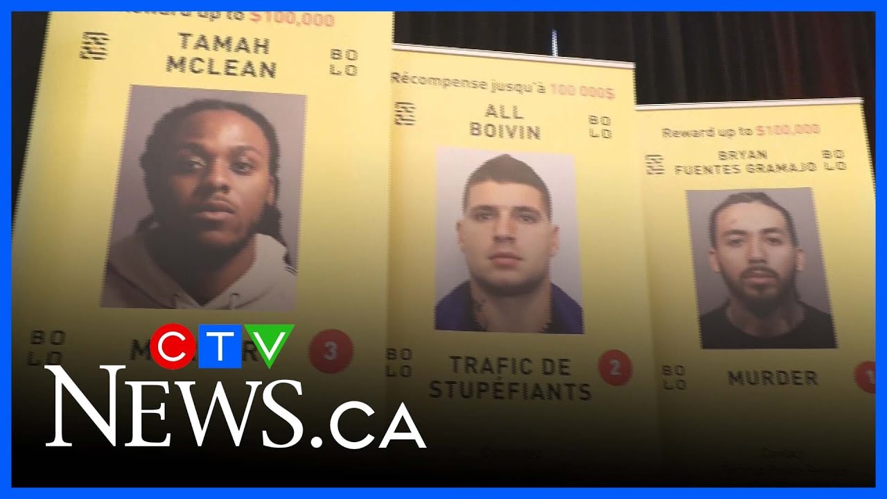 Quebecers among Canada's most wanted fugitives