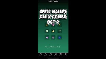 9 October 2025 Spell Wallet Daily Puzzle | Daily Combo Today #spellwalletdailycombo