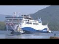 ジャンボフェリー新造船「あおい」　進水式