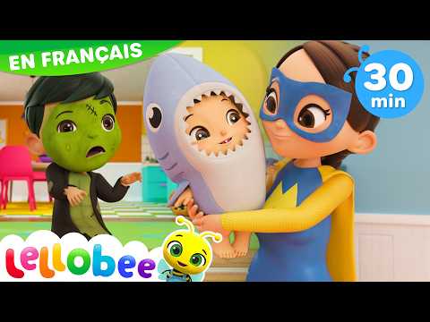 Bébé Requin d'Halloween et Encore Plus de Comptines pour Bébés | Lellobee en Français