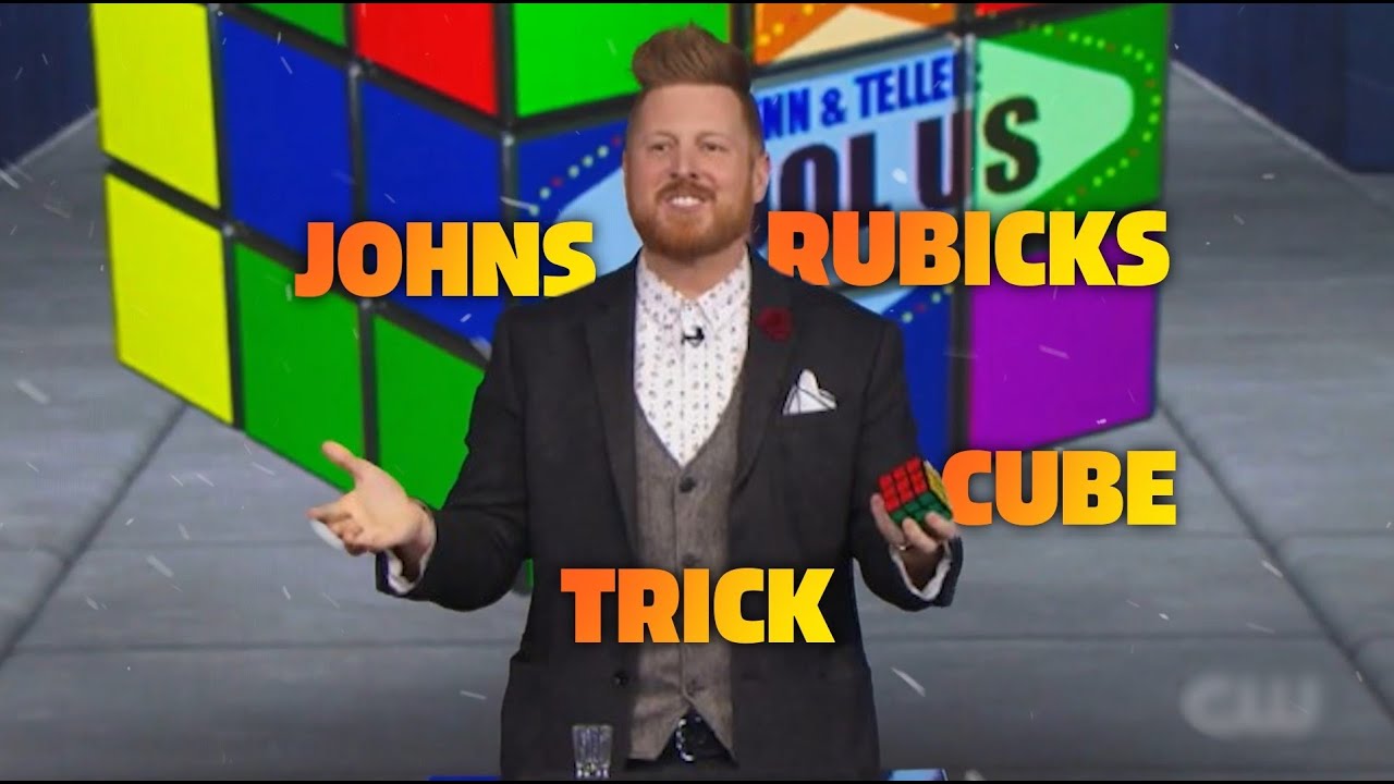 44 :: John Michael's Rubiks Trick BLOWS Penn REVEALED!