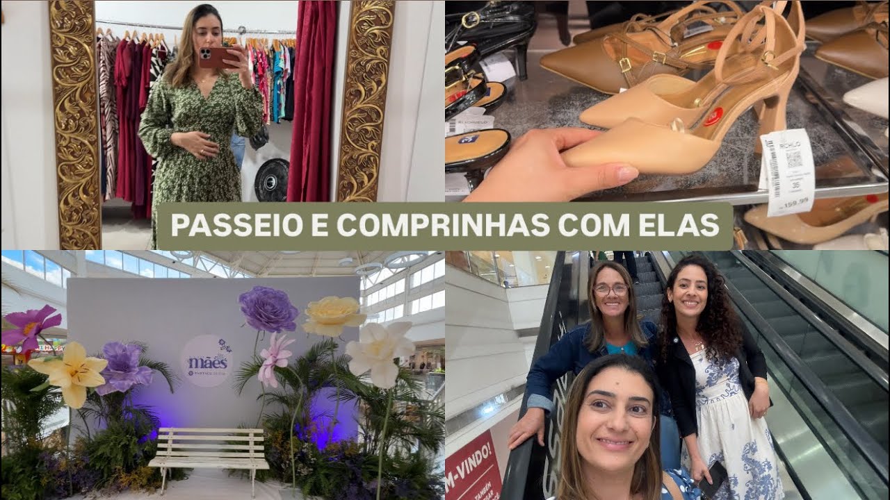 Almoço | mercado | experimentando looks com elas| shopping e mais | LAÍS VELOSO