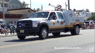 Wildwood fire truck parade
