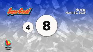 Wisconsin Lottery Evening Draw 03/30/2026