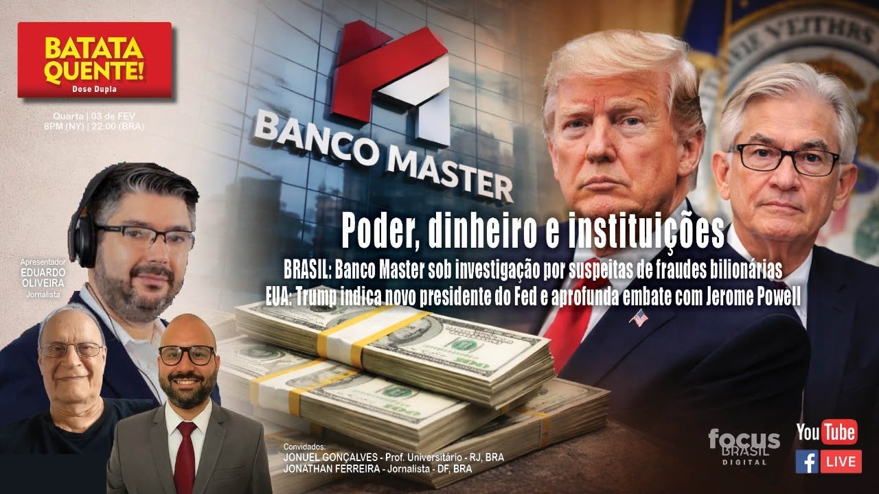 Poder, dinheiro e instituições | BATATA QUENTE