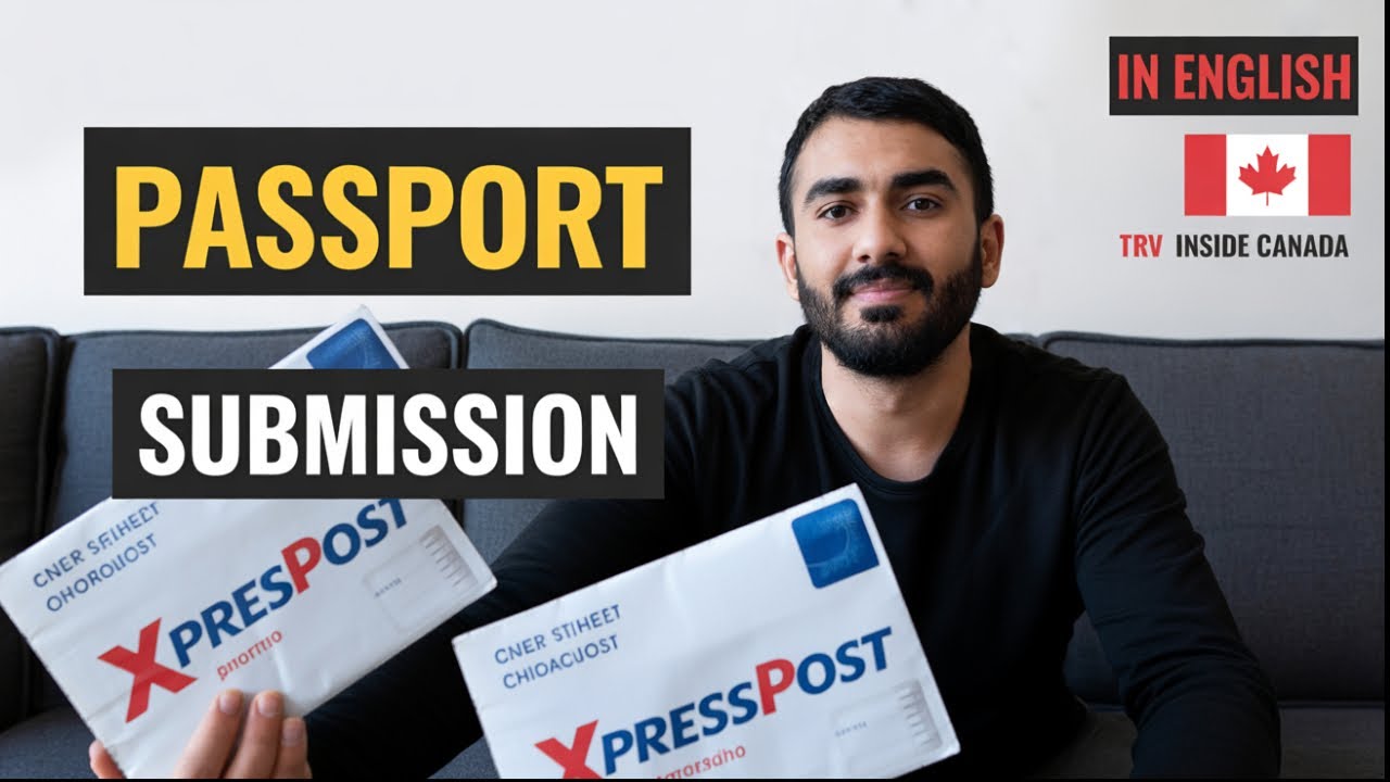 How to Send Passport For TRV  In Canada| 2026
