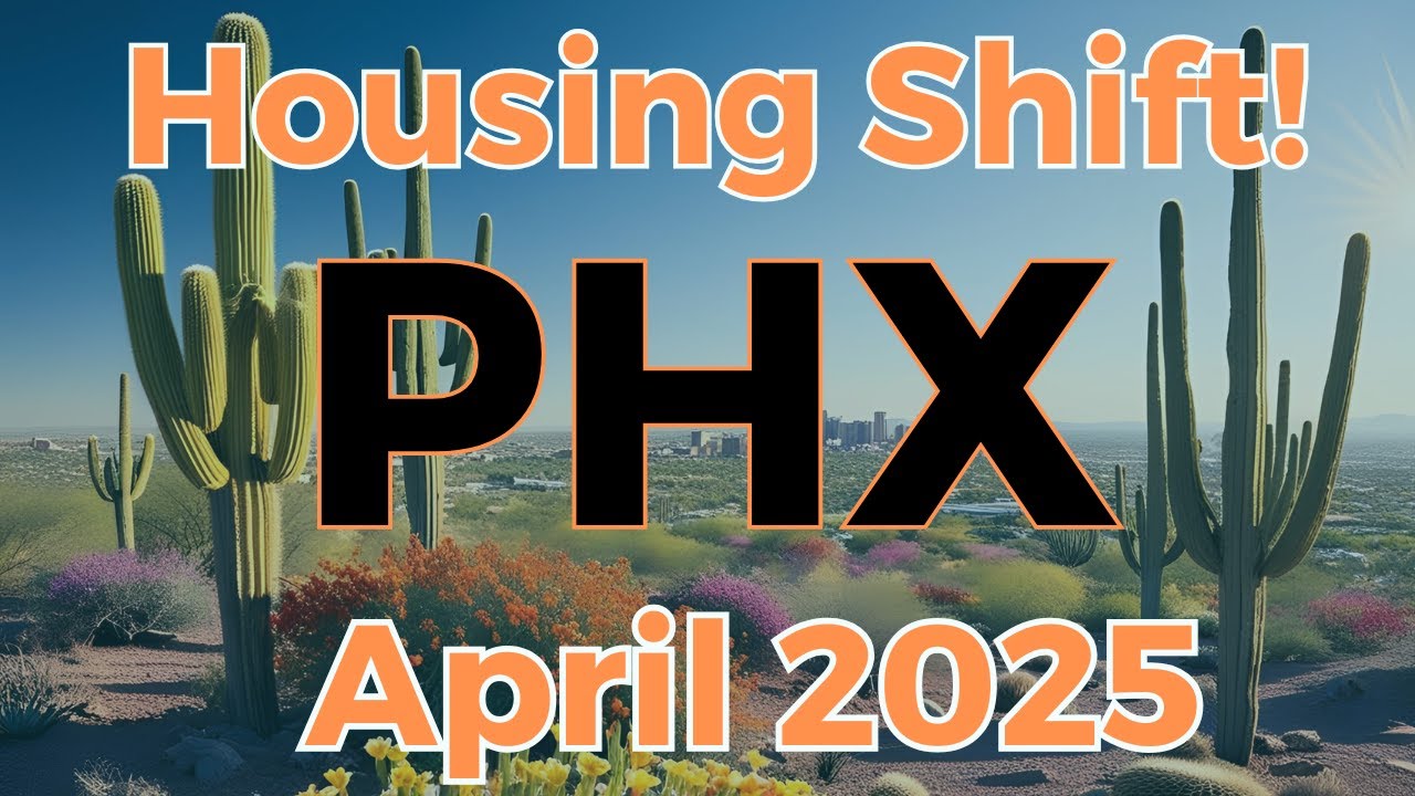 Phoenix Housing Market SHIFT: More Homes, Better Deals & Rising Sales! (April 2025 Update)