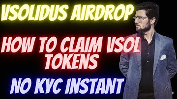 Vsolidus Airdrop Update | How to Claim more VSOL tokens | Cryptowalisarkar