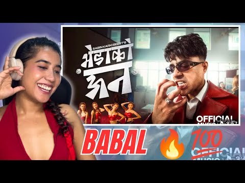 Babal 🔥 | Sabin karki "Beest" - Bheda Ko Oon Ft. Sanju Moktan | Reaction Video #aarati #08