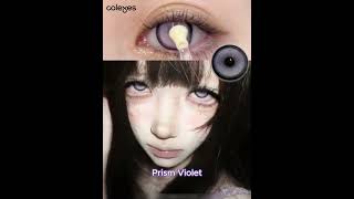 Hinata Hyuga Cosplay Byakugan Contact Lens Try-On