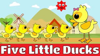 5 Little Ducks Five Little Ducks Nursery Rhyme Best Kids Song