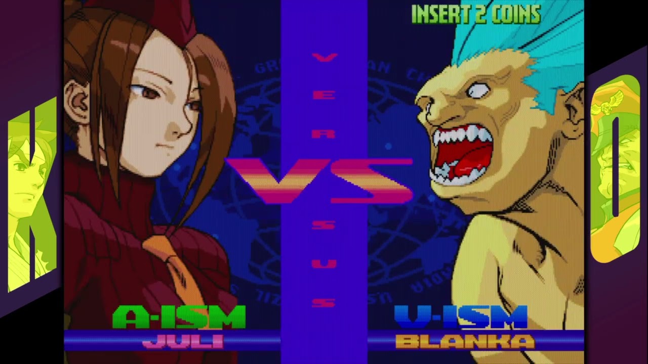 Street fighter Alpha 3 Upper - (Juli)  Arcade Mode