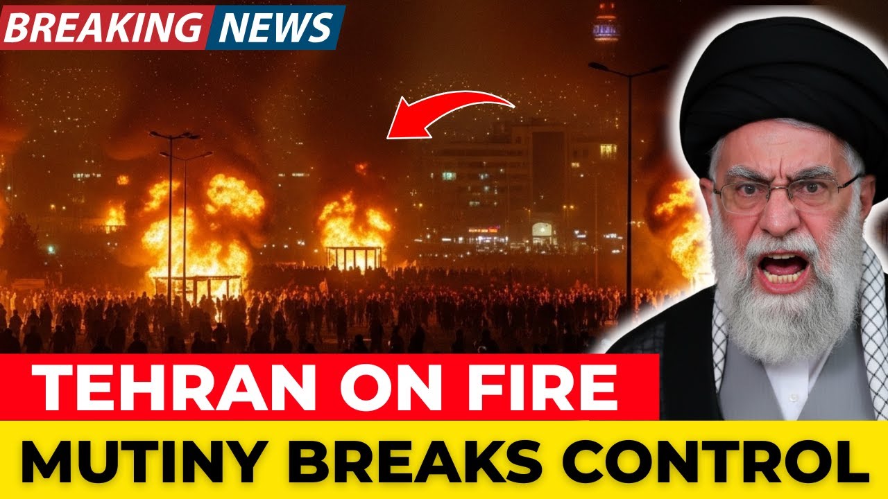 Tehran in Flames — 1 3 Million Spark Mutiny as IRGC Withdraws